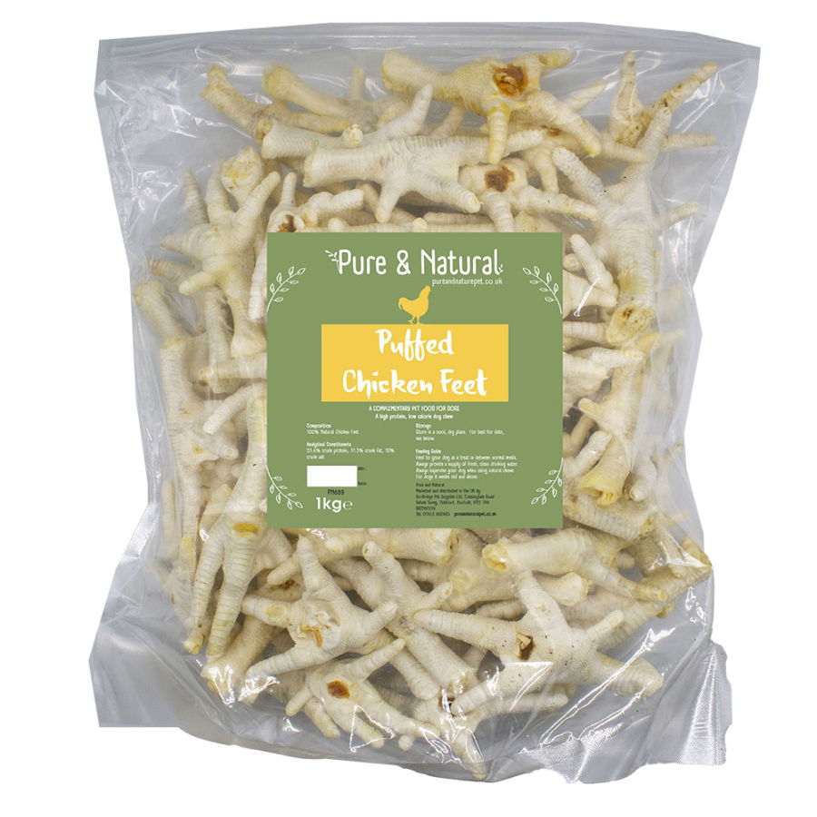 Pure & Natural Puffed Chicken Feet