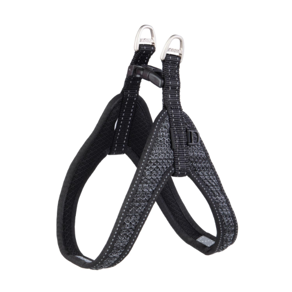 Rogz Fast Fit Harness Black Large